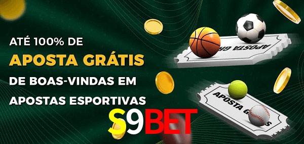 S9Bet Ate 100% de Aposta Gratis
